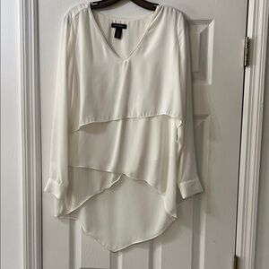 White House Black Market Layered Blouse